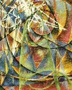 giacomo balla merkurius passerar framfor solen oil painting artist